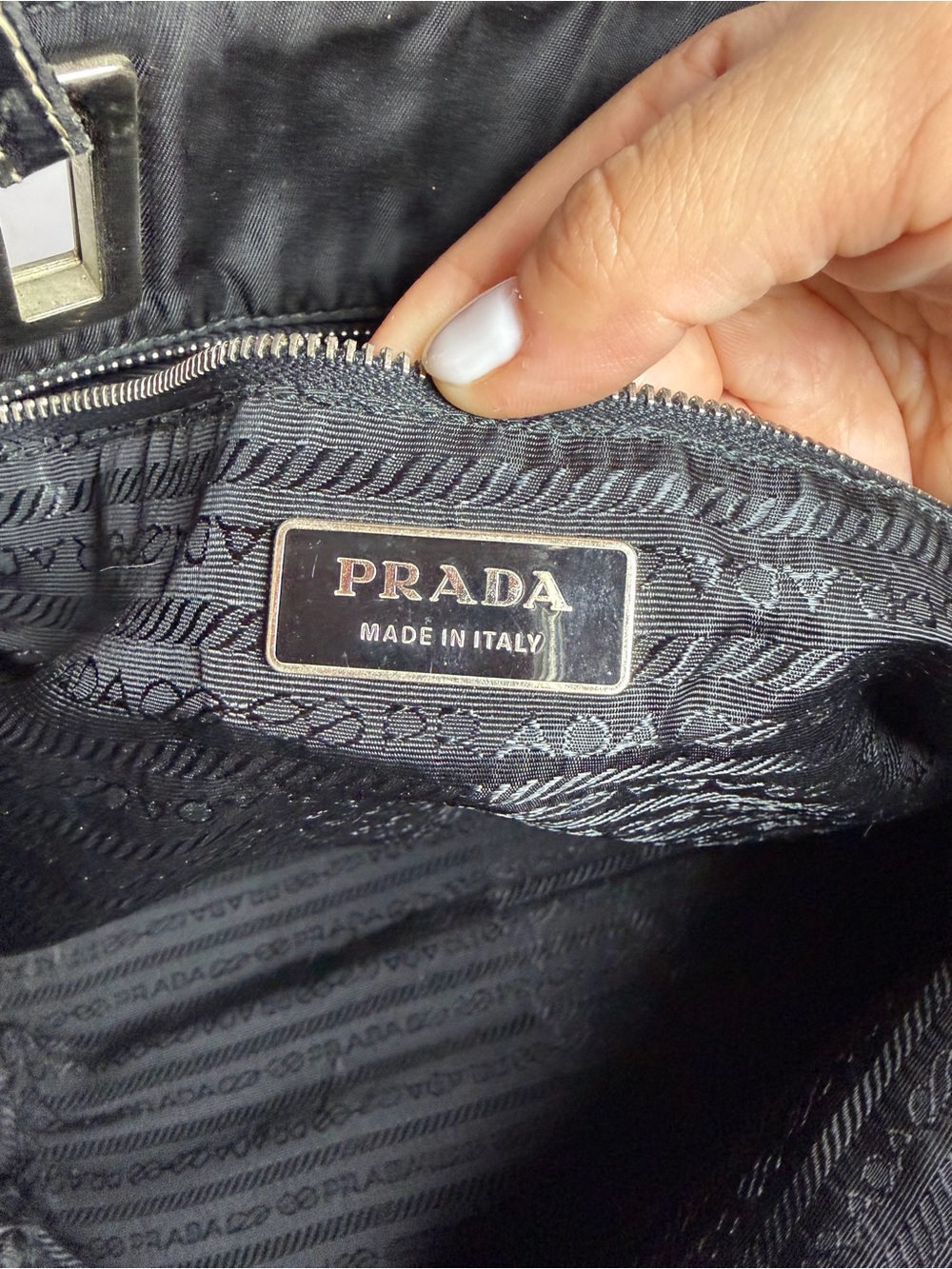 Prada Tessuto Black Nylon Tote Bag - Picture 12 of 13